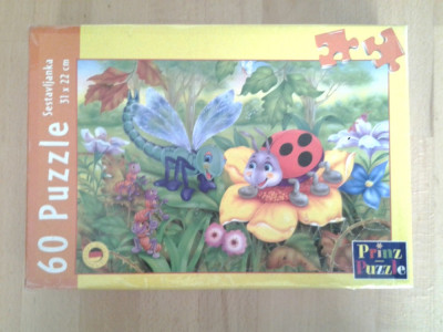 Prinz Bee puzzle copii +2 ani (60 bucati) foto