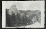 Carte postala, Romania vedere din munti, anii 50
