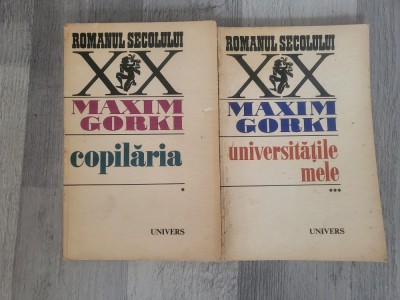 Copilaria si Universitatile mele de Maxim Gorki foto
