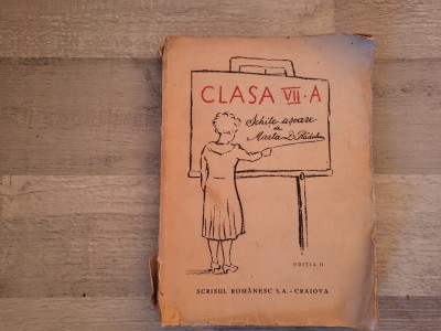 Schite usoare clasa a VII a de Marta D.Radulescu foto