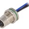 Conector M8 mamă 5 pini, IP67