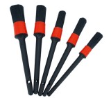 Set 5 Perii Curatare Interior Auto, Detailing Auto, Uz General, Negru