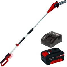 Einhell GC-LC 18/20 Li T PXC + Starter Kit - Drujba 20 cm 5.5 m/s + Set 1 acumulator si incarcator Li-Ion 18 V 4 Ah foto