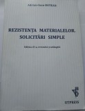 Rezistența materialelor. Solicitări simple , Adrian-Ioan BOTEAN.