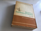 RELATIILE ROMANO-OTOMANE 1711-1821. DOCUMENTE TURCESTI. ARHIVELE STATULUI 1984