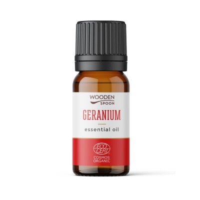 Ulei esential de geranium, bio, 5ml, Wooden Spoon foto