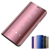 Cumpara ieftin Husa Flip Stand Clear Mirror Huawei Mate 10 Lite / Mate 10 Pro, Alt model telefon Huawei, Alt material