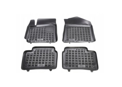 Covorase auto Hyundai I10 (Ac), 12.2019-, negru; elastomer, RapidAuto foto