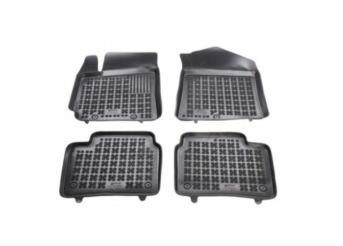 Covorase auto Hyundai I10 (Ac), 12.2019-, negru; elastomer, RapidAuto