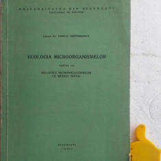 Ecologia microorganismelor Partea I-a Emilia Nistorescu