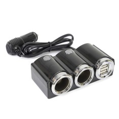 Aproape nou: Spliter bricheta auto PNI Lighter 20 12V/24V 2 iesiri, 2 x USB, indica