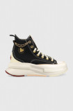 Converse teniși Run Star Legacy CX HI femei, culoarea negru, A05137C A05137C-BLACK