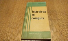 THEODOR PARASCHIV (dedicatie-autograf pentru ILIE CEAUSESCU), Patru Turcu - Instruirea in Complex - Editura Militara, 1983, 108 p.