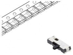 Comutator Glisant SPDT SMT 0,3A 4VDC