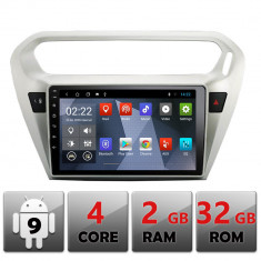 Navigatie dedicata Peugeot 301 Citroen C-Elisee B-301 Quad Core cu Android Internet Bluetooth Radio GPS WIFI 2+32GB CarStore Technology foto