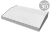 Carcasă desktop aluminiu 1456RL3WHBU