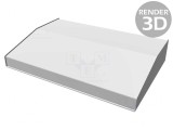 Carcasă desktop aluminiu 1456RL3WHBU