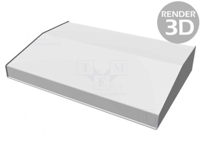 Carcasă desktop aluminiu 1456RL3WHBU foto