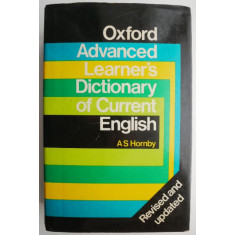 Oxford Advanced Learner&#039;s Dictionary of Current English &ndash; A S Hornby