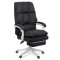 SCAUN DIRECTORIAL TEXTIL CU SUPORT DE PICIOARE OFF 426 NEGRU