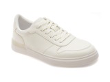 Pantofi sport ALDO albi, RETRO SNEAKER 100, din piele ecologica