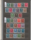 ROMANIA 1940/42 LP 154 UZUALE MIHAI I (FILIGRAN MM) SERIE MNH NESTAMPILATA, Nestampilat