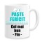 Cana alba personalizata &quot;Paste Fericit, cel mai bun fin&quot;, INOVATIX&reg;. 330ml