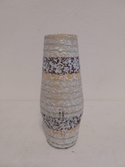 Vaza ceramica vintage West Germany 659-20, Bay Keramik, Fat Lava, anii 60,