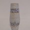 Vaza ceramica vintage West Germany 659-20, Bay Keramik, Fat Lava, anii 60,