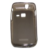 Husa silicon fumurie (cu spate mat) pentru Samsung Galaxy Wave Y S5380