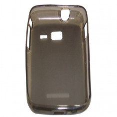 Husa silicon fumurie (cu spate mat) pentru Samsung Galaxy Wave Y S5380