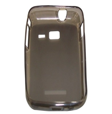 Husa silicon fumurie (cu spate mat) pentru Samsung Galaxy Wave Y S5380 foto