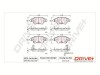 Dr!ve+ DP1010.10.1047 set placute frana,frana disc