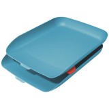 Tăviță documente Leitz Cosy A4 PS 2 buc/set albastru celest