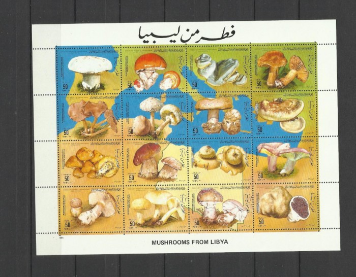 LIBIA 1985 CIUPERCI