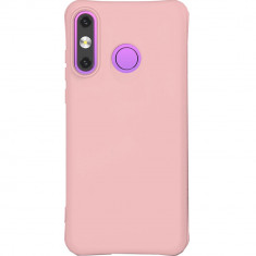 Husa Capac Spate Soft Color Flexible Roz Huawei P30 Lite foto