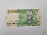 BANCNOTA TURKMENISTAN 1 M 2009