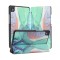 Husa pentru Samsung Galaxy Tab A9, Techsuit, FoldPro Green Time, Multicolor