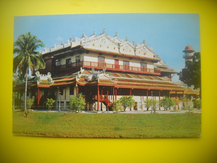 HOPCT 5742 PALATUL DE VARA THAI KING AL 4 LEA IN STIL CHINEZESC-TAILANDA-ASIA-NECIRCULATA