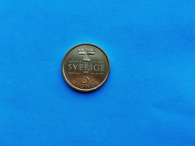 5 Kronor 2016 Suedia-AUNC- foto