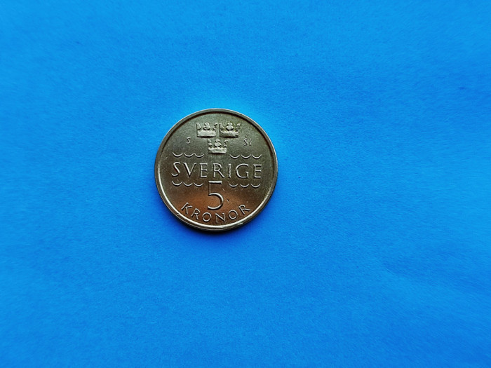 5 Kronor 2016 Suedia-AUNC-