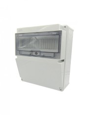 Panou din plastic ABS neechipat 10 module 290x210mm IP66 organizare de santier