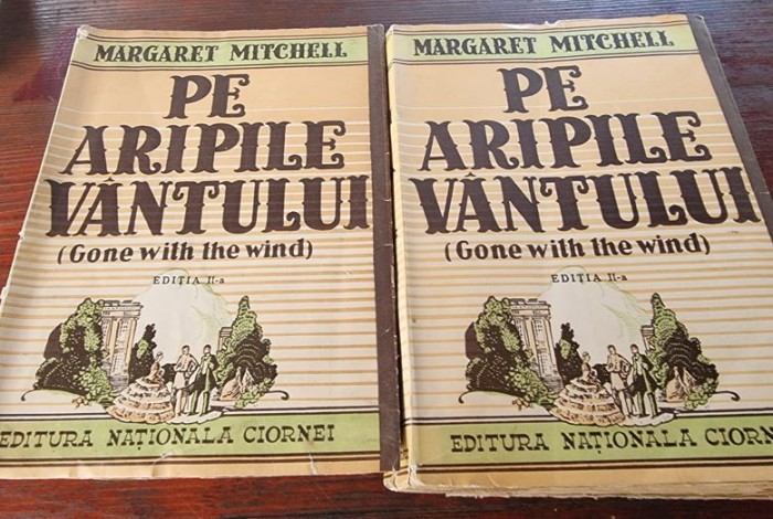 PE ARIPILE VANTULUI - MARGARET MITCHELL 2 VOLUME