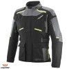 Geaca (jacheta) barbati pentru scuter - motocicleta Touring/Adventure Ixon All season model Midgard MS culoare: negru/gri/galben Negru/gri/galben L