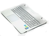 Palmrest cu tastatura second Asus N551 N551J N551JB N551JM N551JQ N551JW N551VW N551JW N551JK N551ZU Silver Backlight US