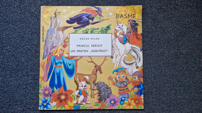 PRINTUL FERICIT * UN PRIETEN ADEVARAT - Oscar Wilde (DISC VINIL)