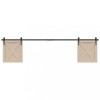 Gossi set usi glisante pentru dulap 213 cm otel carbon