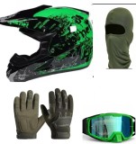 Cumpara ieftin Set casca moto-atv-trotineta-enduro+Ochelari+Manusi+Cagula ,marimi disponibile S,M si L