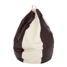 BEAN BAG MARA IMITATIE PIELE - CREM/DIVERSE CULORI - Albastru 21898