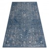 Covor L&acirc;nă NAIN Ornament, cadru, vintage 7599/51611 albastru / bej, 120x170 cm